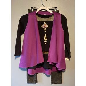 Disney Frozen 2 girls 3 piece set size 10